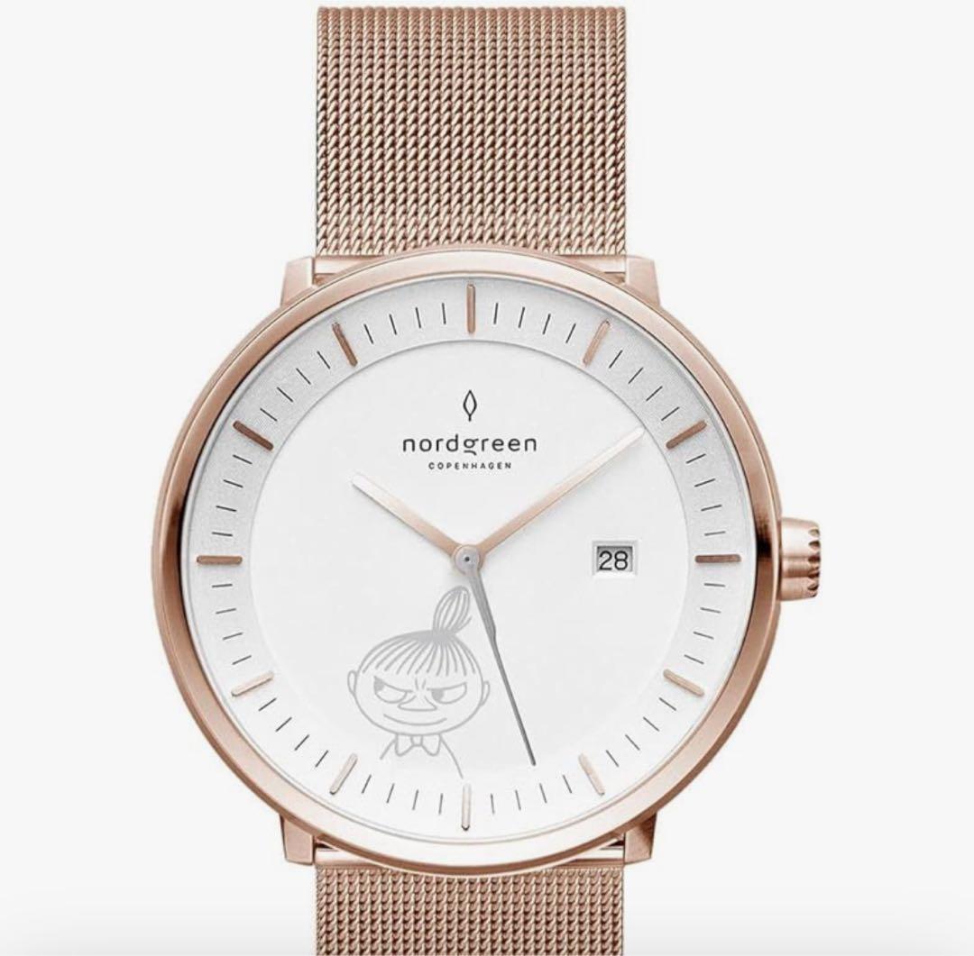 ＊極美品＊Nordgreen × リトルミイ限定モデル 36mm ローズゴールド