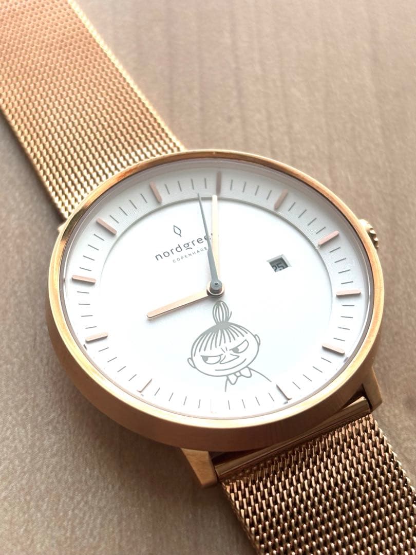 ＊極美品＊Nordgreen × リトルミイ限定モデル 36mm ローズゴールド