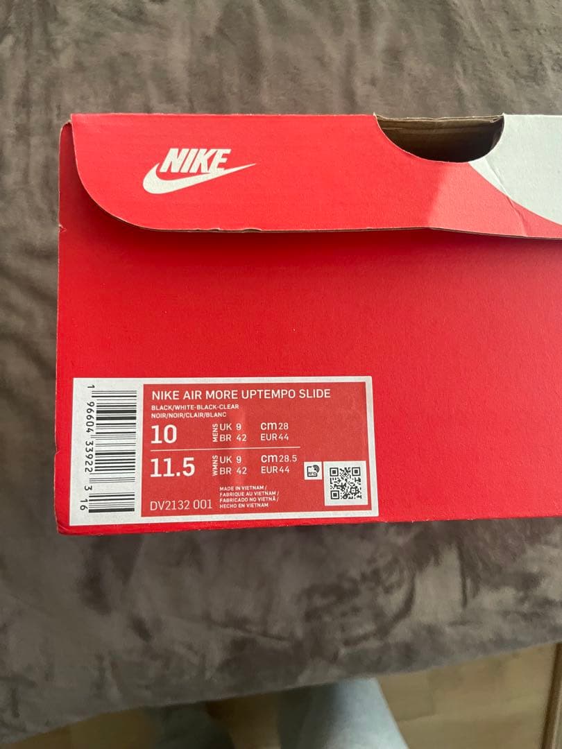 靴 Nike Air More Uptempo Slide 10 US