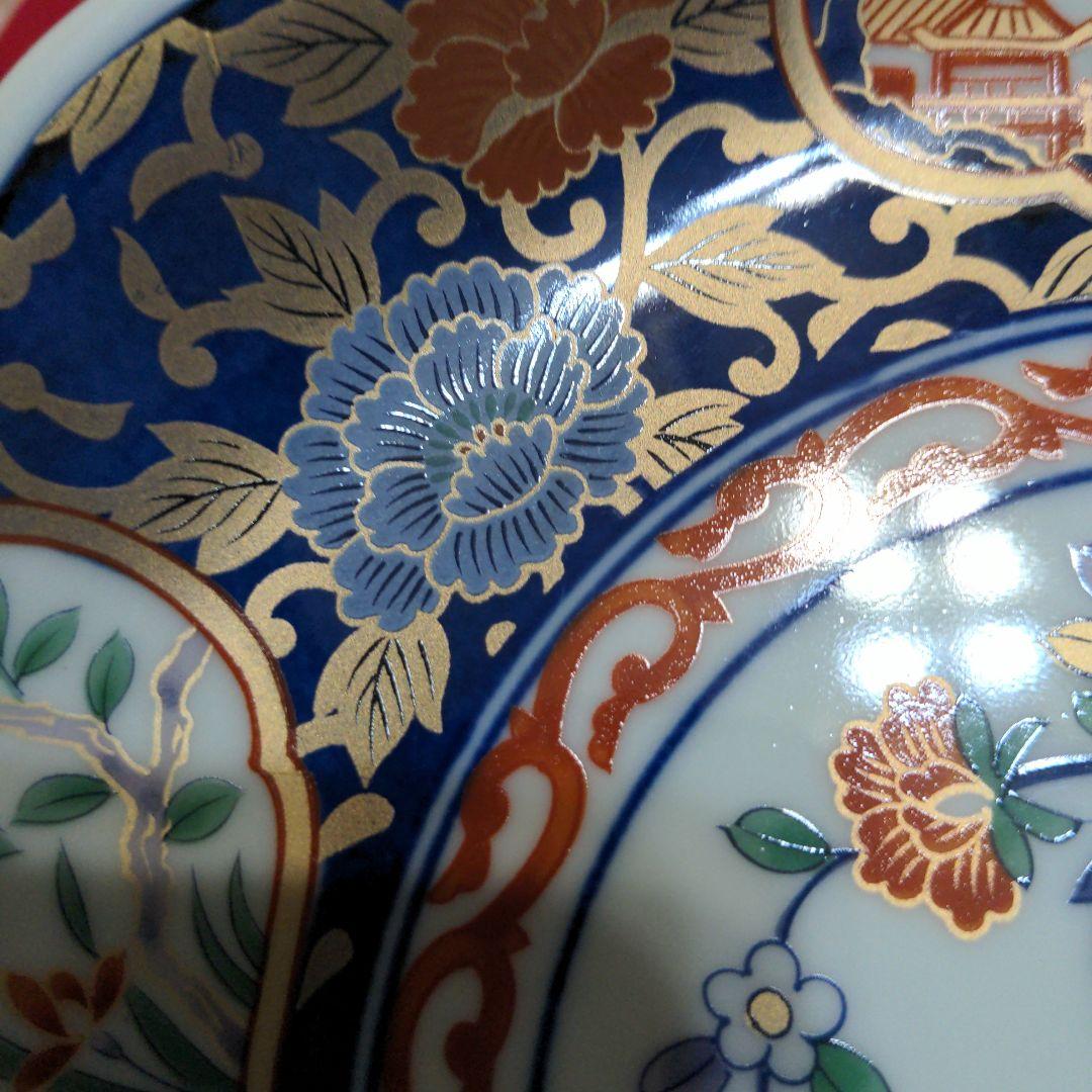 有田焼　醍醐窯　古伊万里　多用皿揃　大皿　5枚組　盛皿　大皿揃　直径22cm
