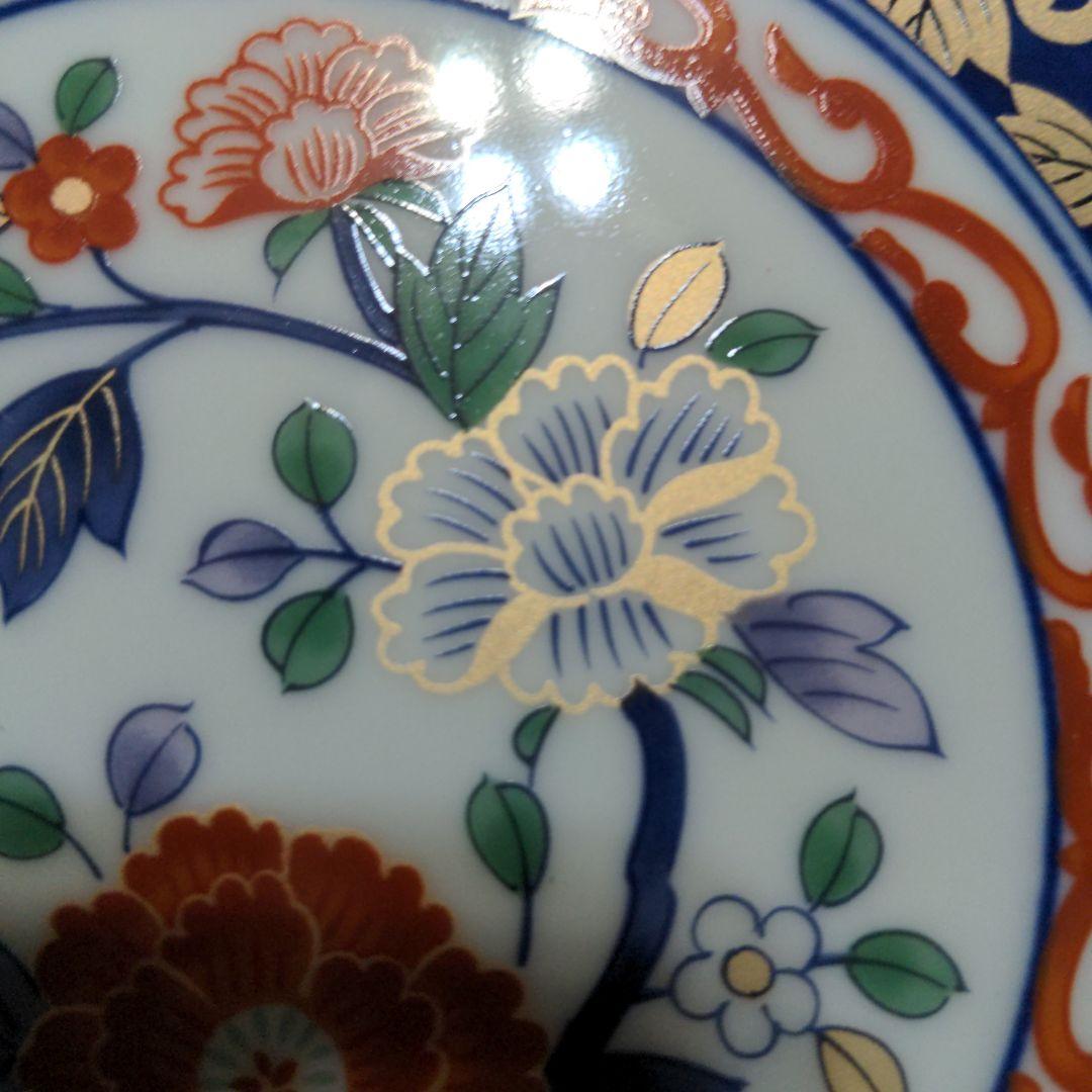 有田焼　醍醐窯　古伊万里　多用皿揃　大皿　5枚組　盛皿　大皿揃　直径22cm