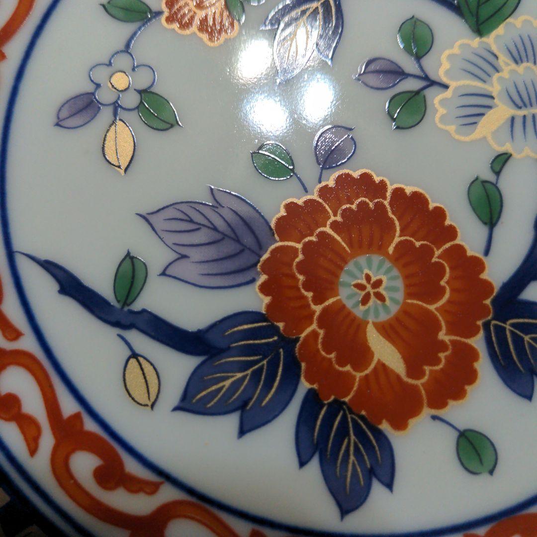 有田焼　醍醐窯　古伊万里　多用皿揃　大皿　5枚組　盛皿　大皿揃　直径22cm