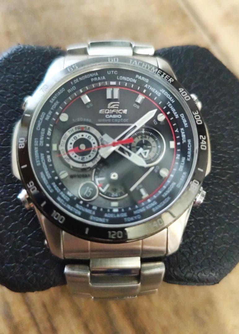 美品　EQW-M1000D 電波ソーラー カシオ　タフソーラー エディフィス