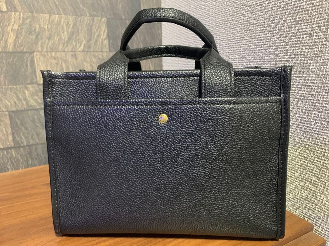 コーチ カーゴトート26 レザー ブラック