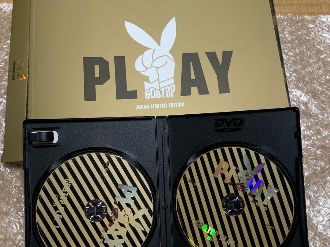 PLAY with GD&TOP DVD＋PHOTOBOOK 缶バッジ