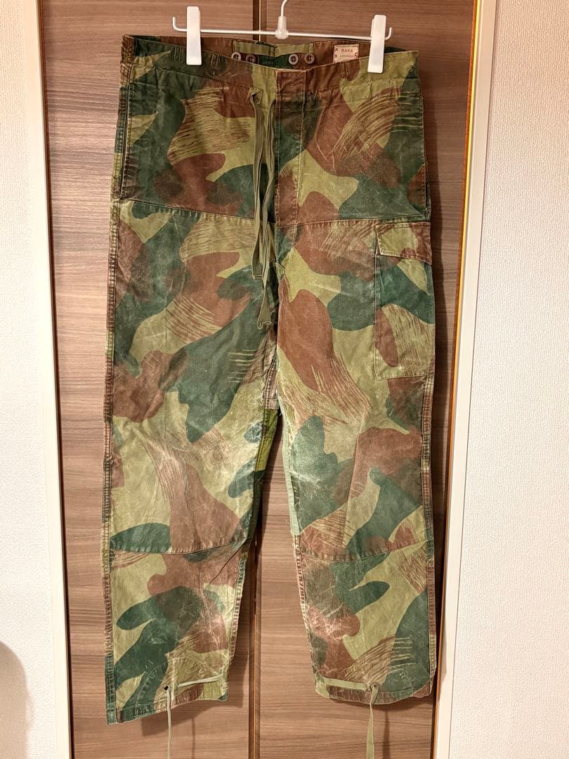 ベルギー軍　ブラッシュストロークカモ　50s