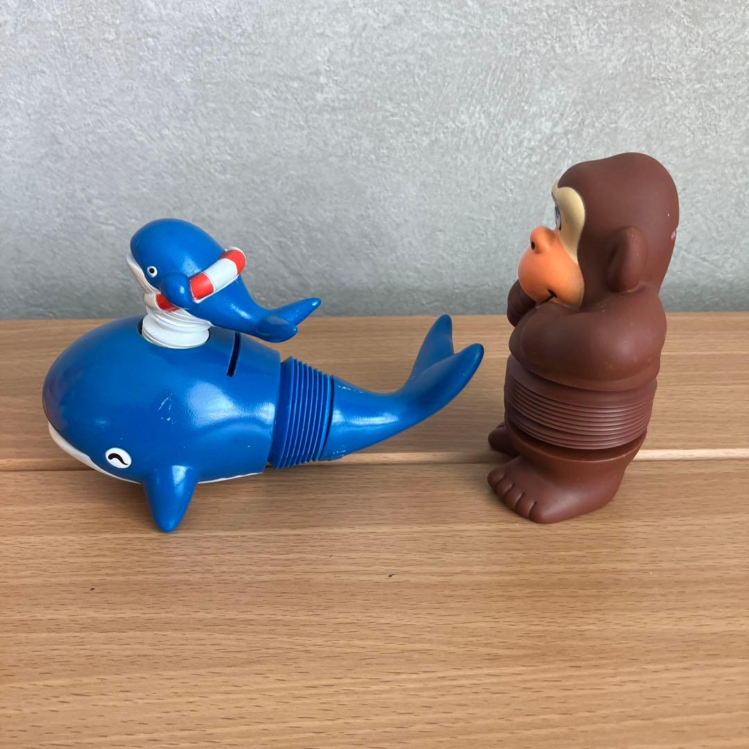 富士銀行 ソフビ　貯金箱　のびのび　8種　レトロ　バラ売りOK