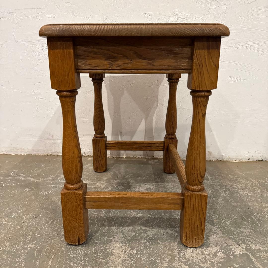 ヴィンテージ　ネストテーブル　フランス　サイドテーブル　花台