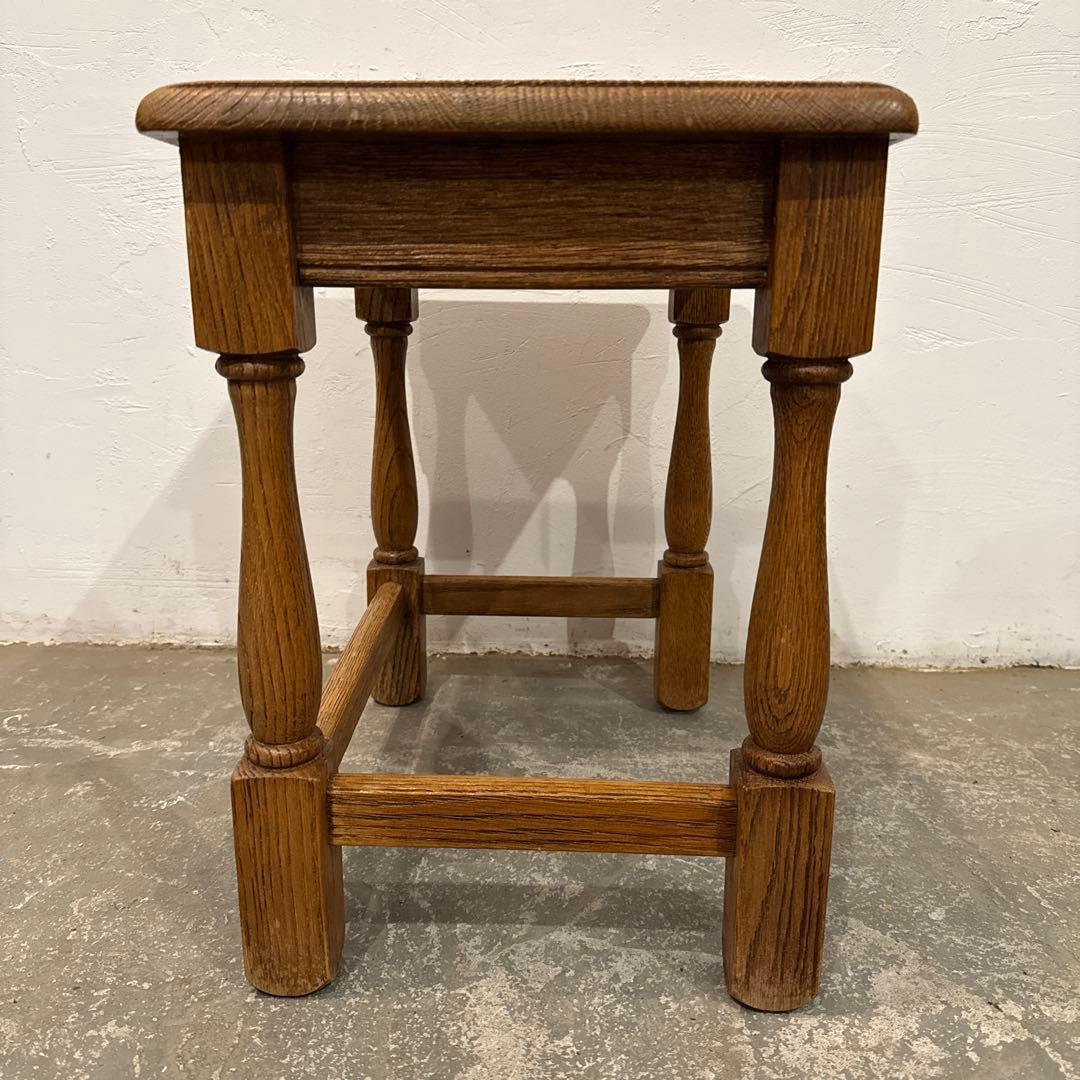 ヴィンテージ　ネストテーブル　フランス　サイドテーブル　花台