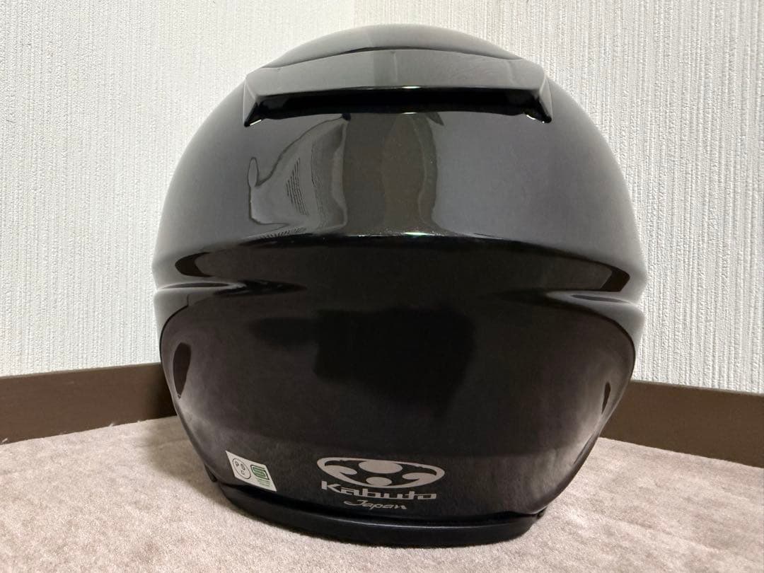 OGK KABUTO AEROBLADE-6 ブラックメタリック　Mサイズ