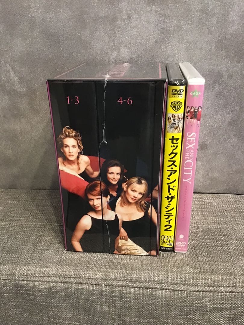 【新品未使用】SEX AND THE CITY DVDセット ＋ 映画DVD付き