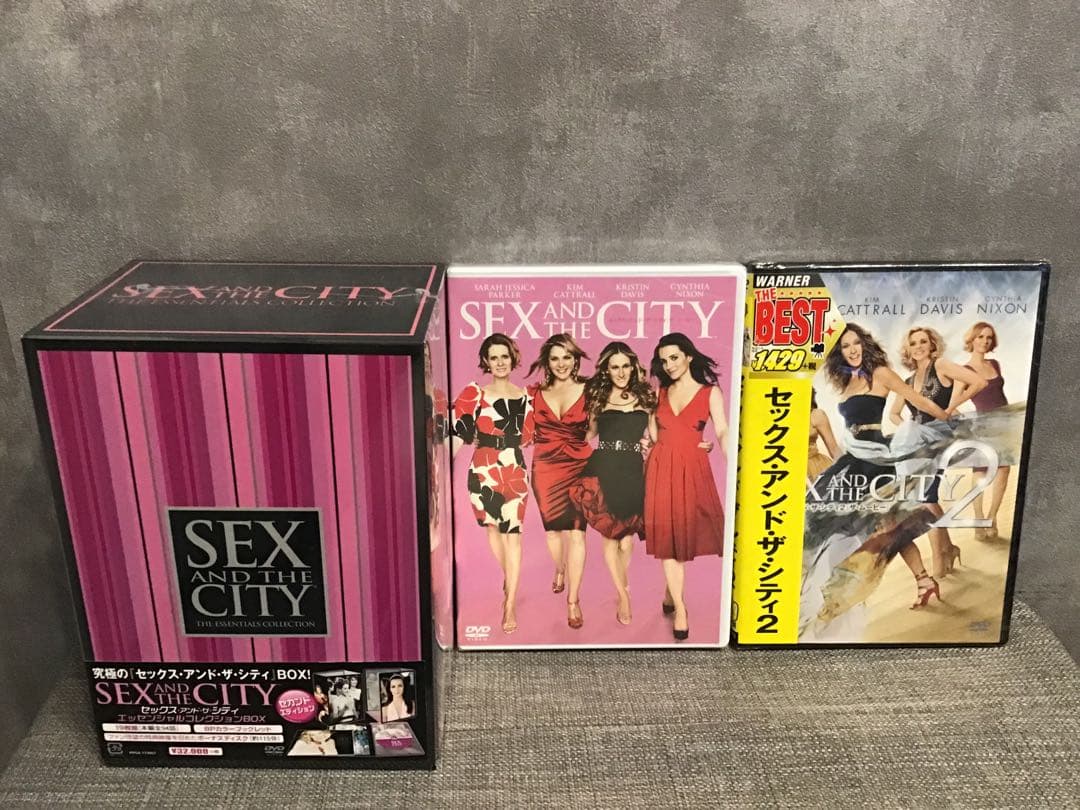 【新品未使用】SEX AND THE CITY DVDセット ＋ 映画DVD付き