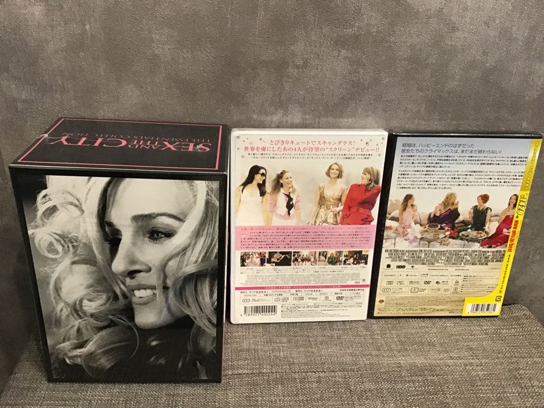 【新品未使用】SEX AND THE CITY DVDセット ＋ 映画DVD付き