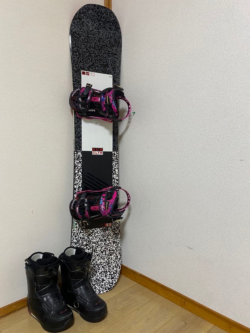 K2 SUBCULTURE 150cm BOAブーツ付き 3点セット