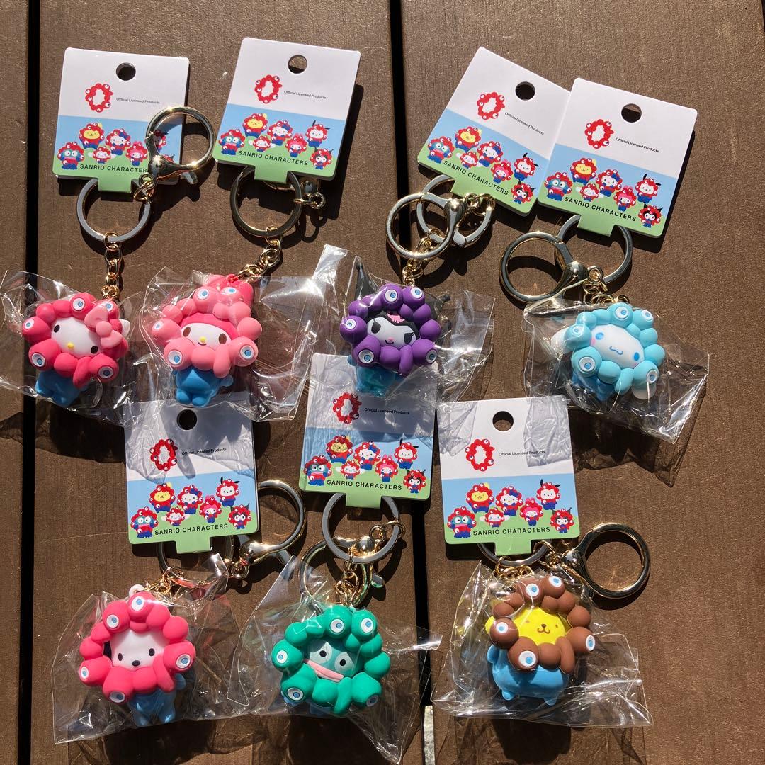 ミャクミャクサンリオパステルキーホールダー