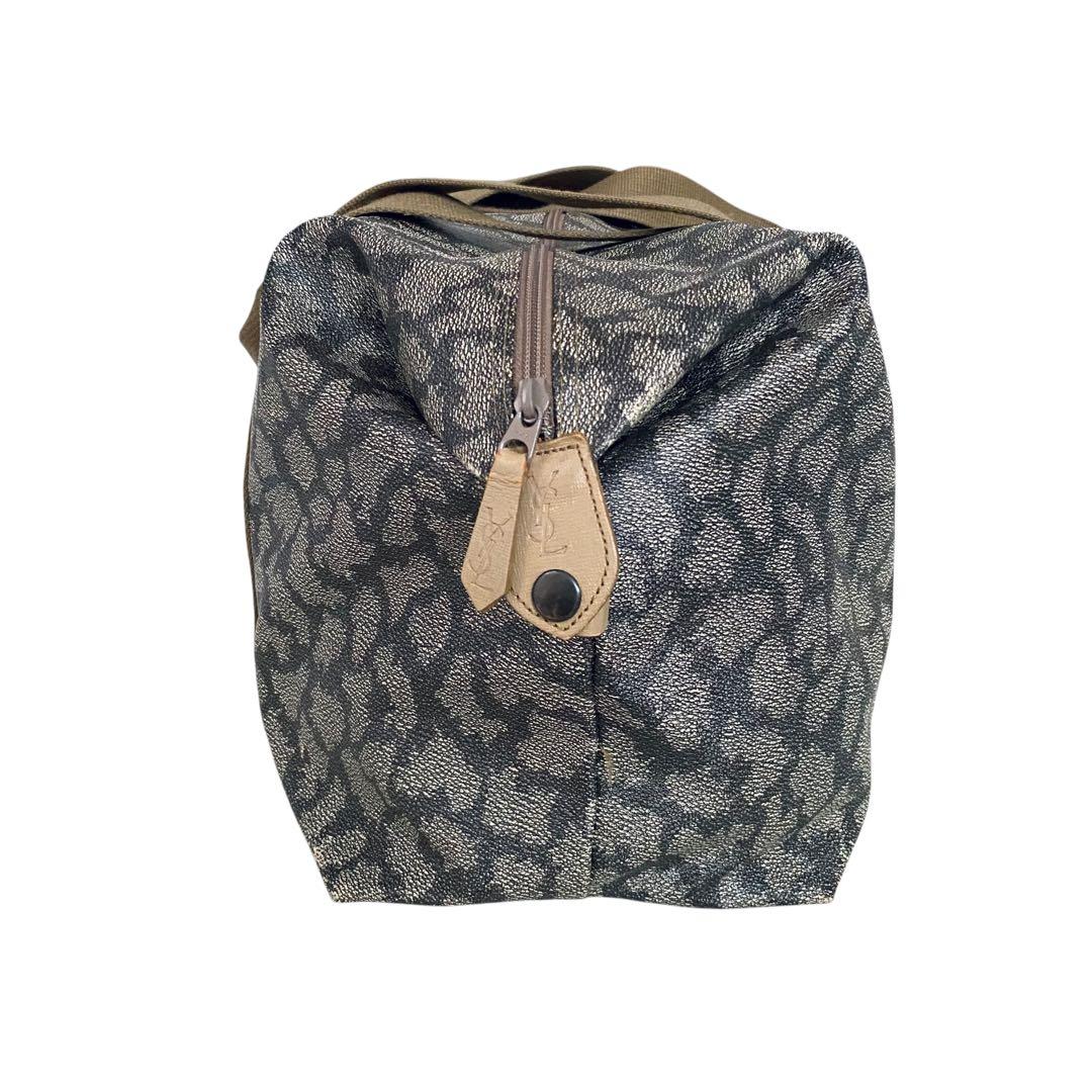 YSL イヴサンローラン ジラフ柄 ボストンバッグ&クラッチバッグ