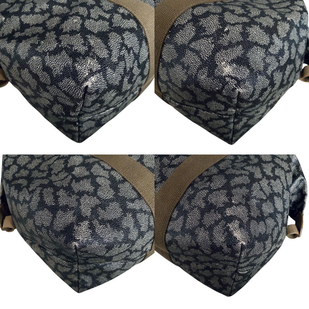 YSL イヴサンローラン ジラフ柄 ボストンバッグ&クラッチバッグ