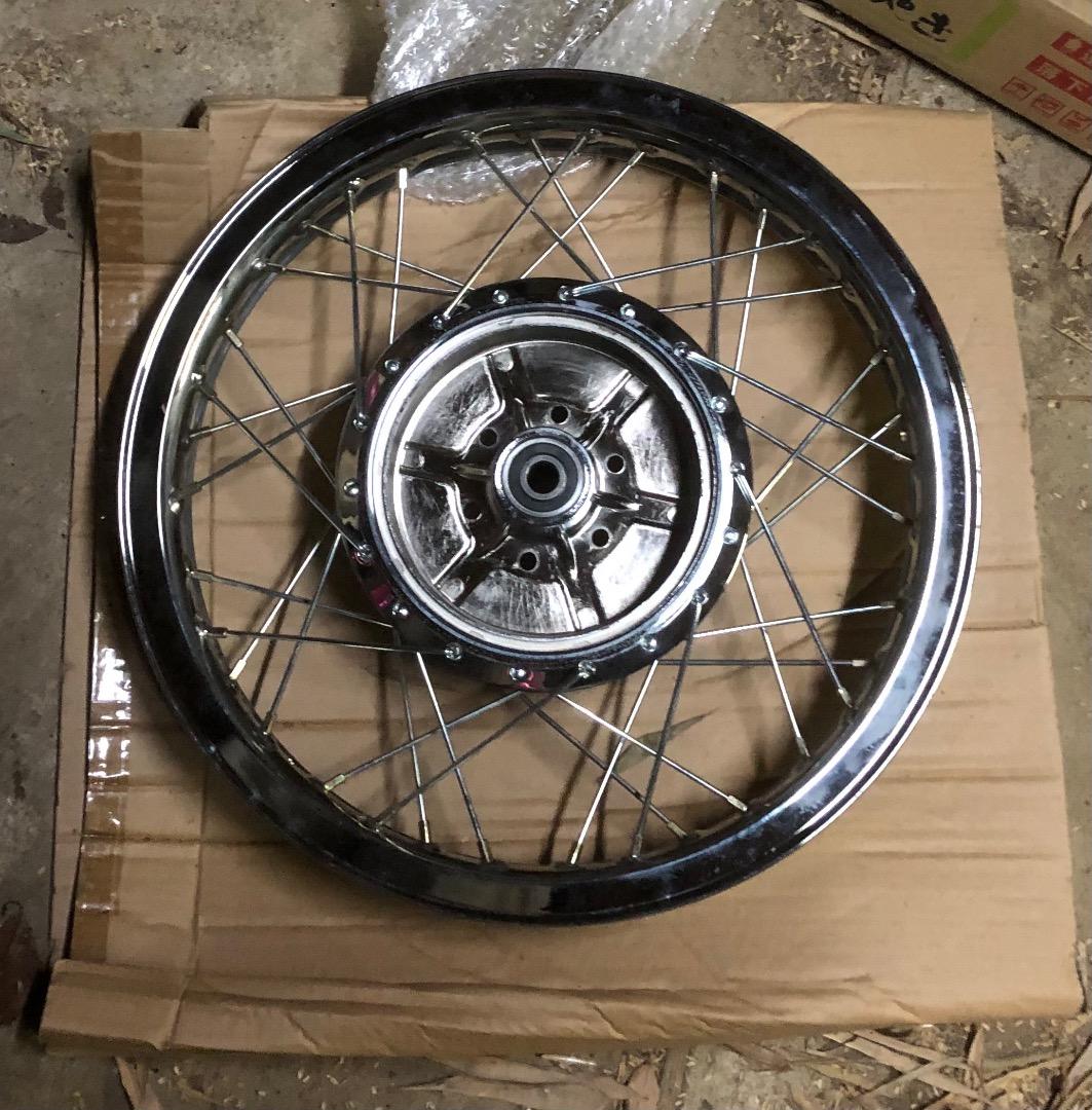 GS400 ワイドホイール　GT380 GSX400E