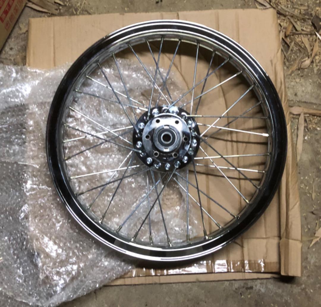 GS400 ワイドホイール　GT380 GSX400E