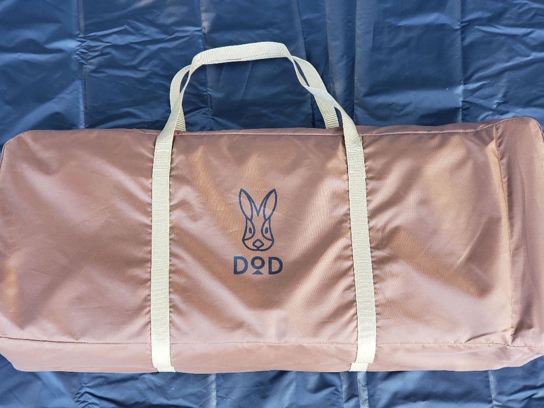 DODカマボコテント3M(カーキ)+専用マットシートセット 中古