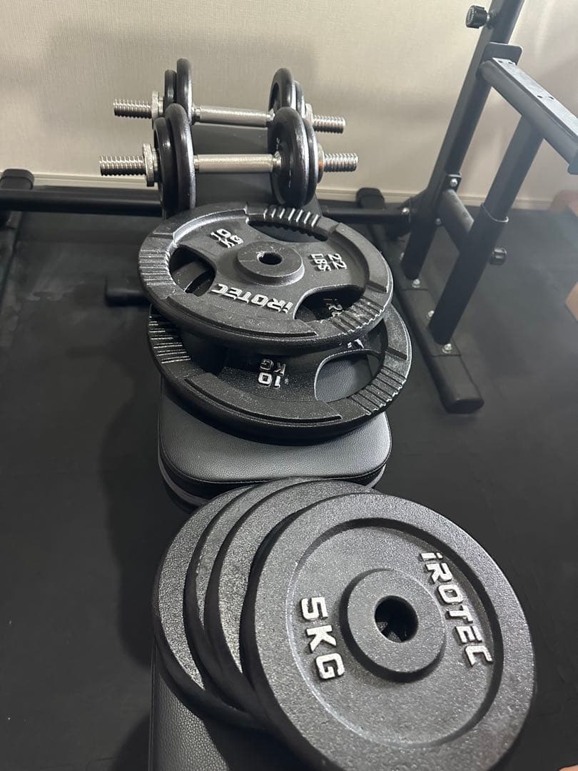 引取限定 リーディングエッジ ラック バーベル スクワットパッドセット