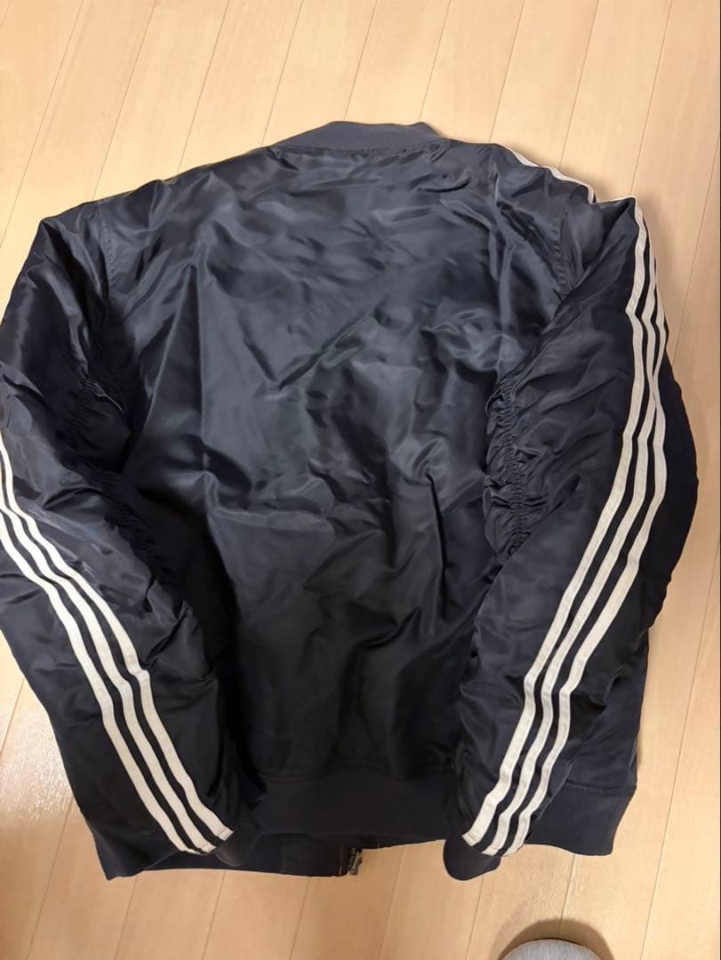 美品adidas MA-1ジャケット XL黒