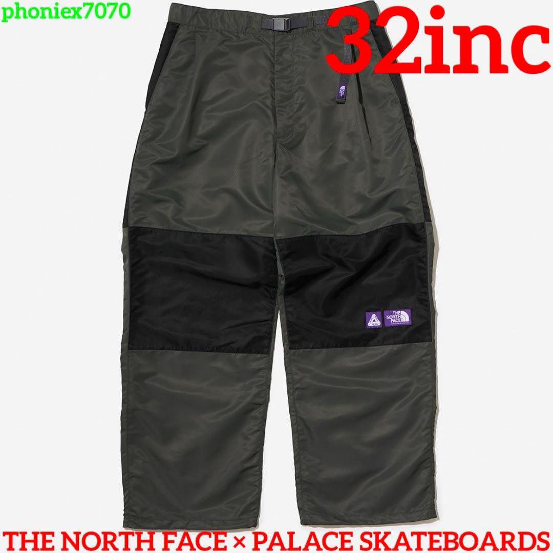 【THE NORTH FACE × PALACE】マウンテンウインドパンツ 32