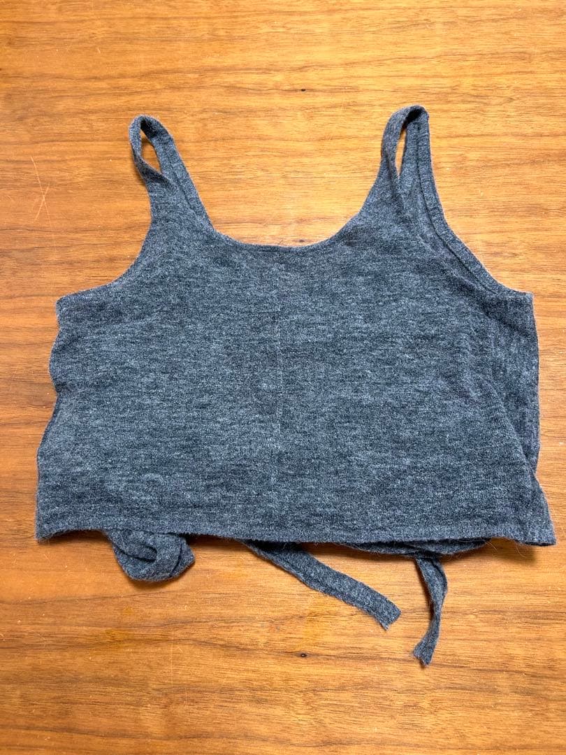 GALLARDAGALANTE カシュクールニット　　　 キャミソール　ビスチェ