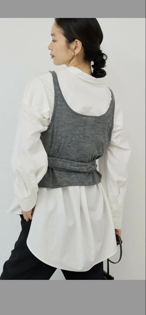 GALLARDAGALANTE カシュクールニット　　　 キャミソール　ビスチェ