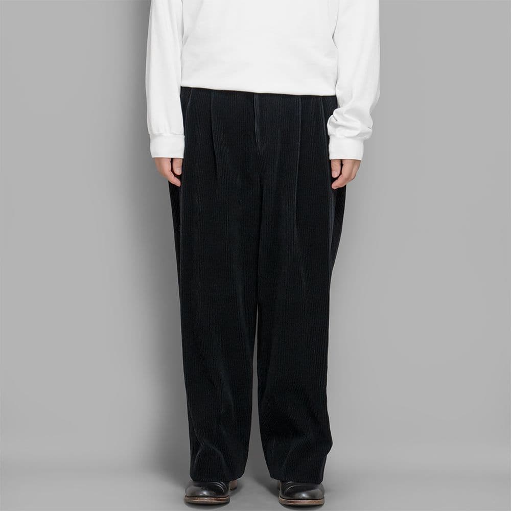 パンツ A.PRESSE Wool Corduroy Tapered Trousers