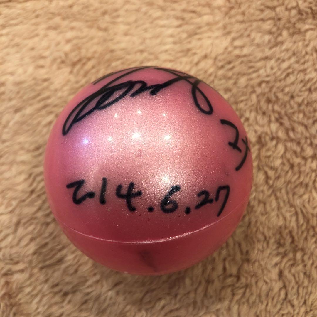 少女時代★ユナ★直筆サインボール★超レア★フォロワー10％オフ