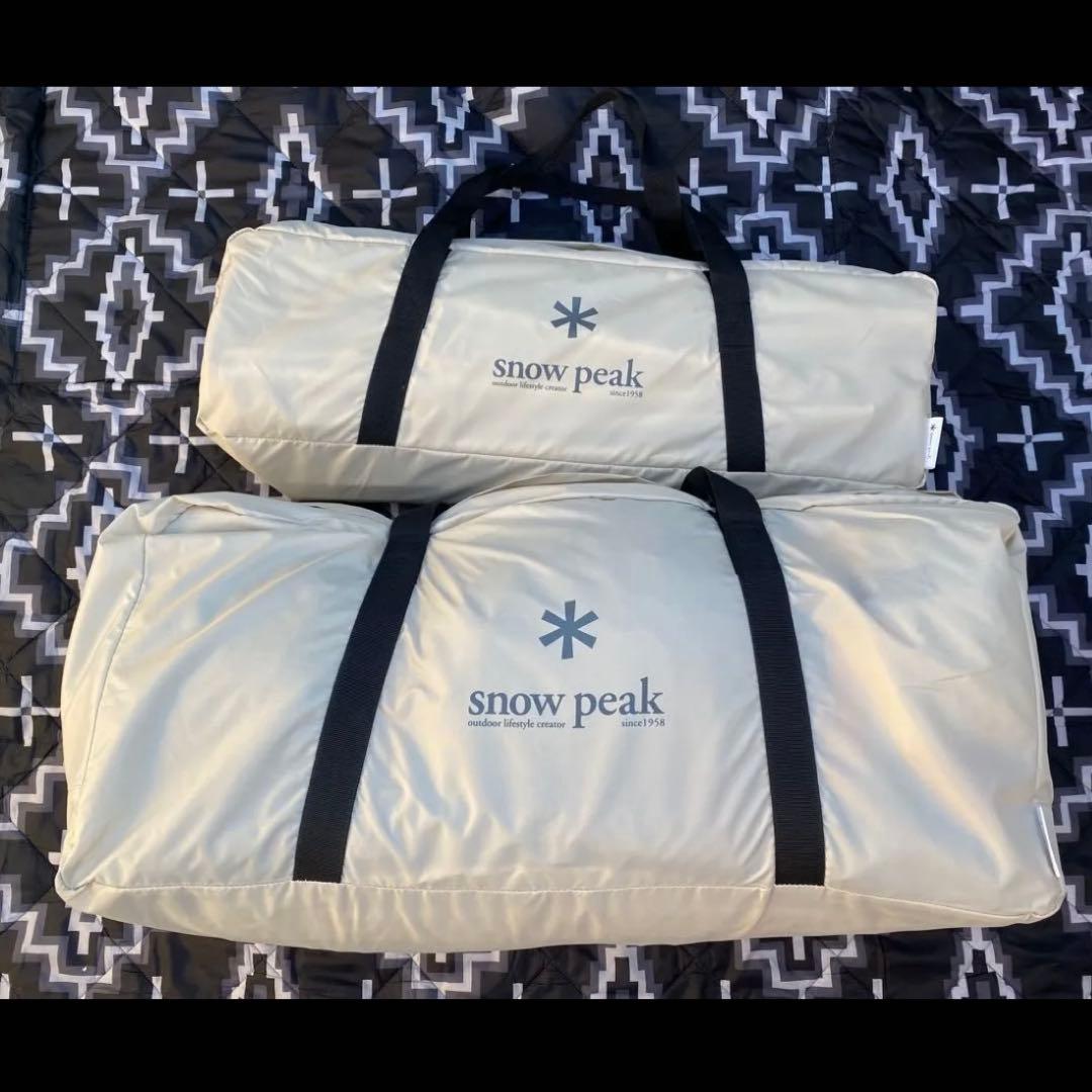 スノーピーク  peak ランドロックアイボリー　アウトドア未使用展示品