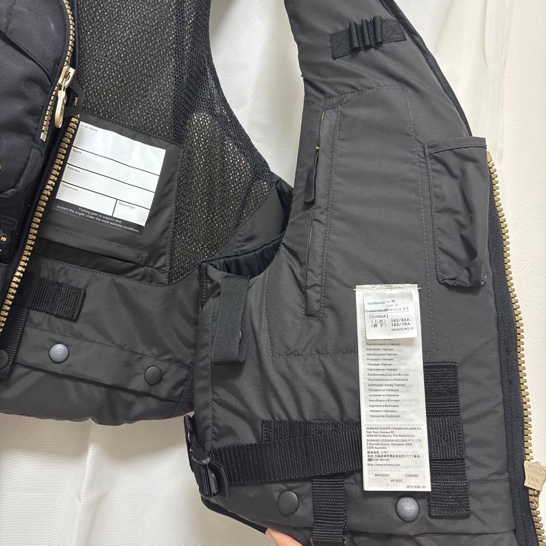 SHIMANO NEXUS ライフジャケット Mサイズ　帽子