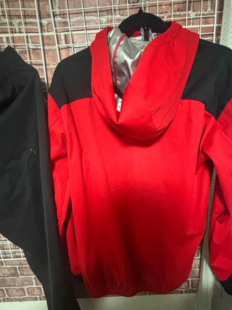 Mizuno ジャージ上下セット レッド/ブラック