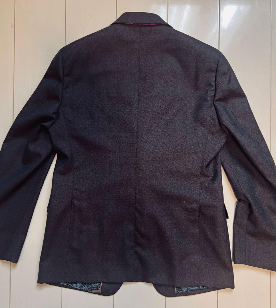 【新品未使用】ETRO 50 ペイズリー セットアップ 光沢系　29万円購入