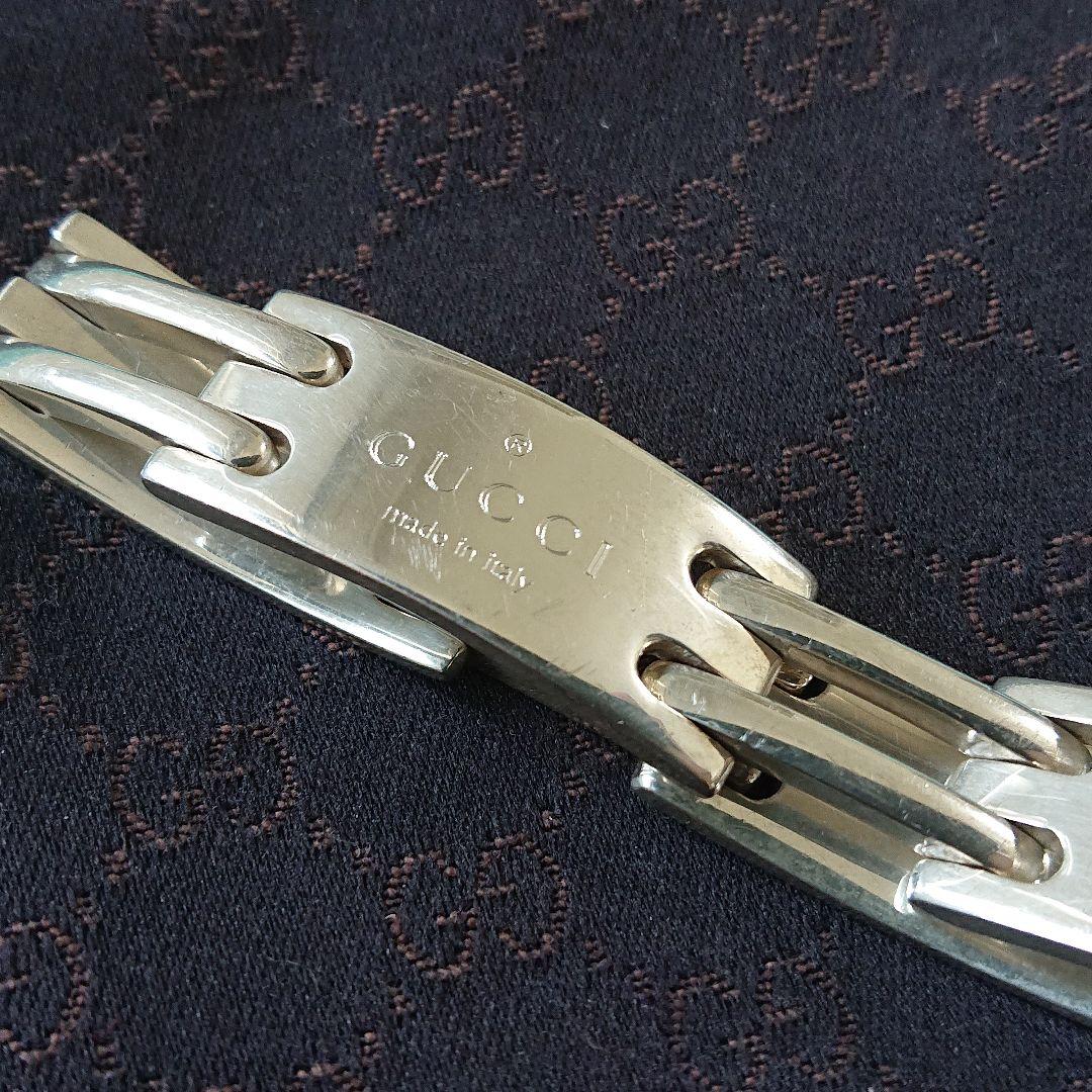 超希少！ GUCCI ゲート ブレスレット ワイド