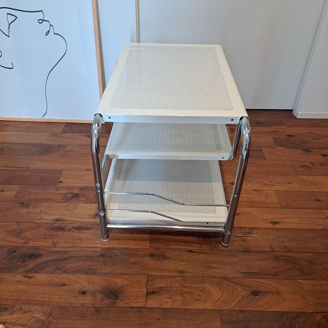 80's-90's パンチングメタル　センターテーブル TVボード ヴィンテージ