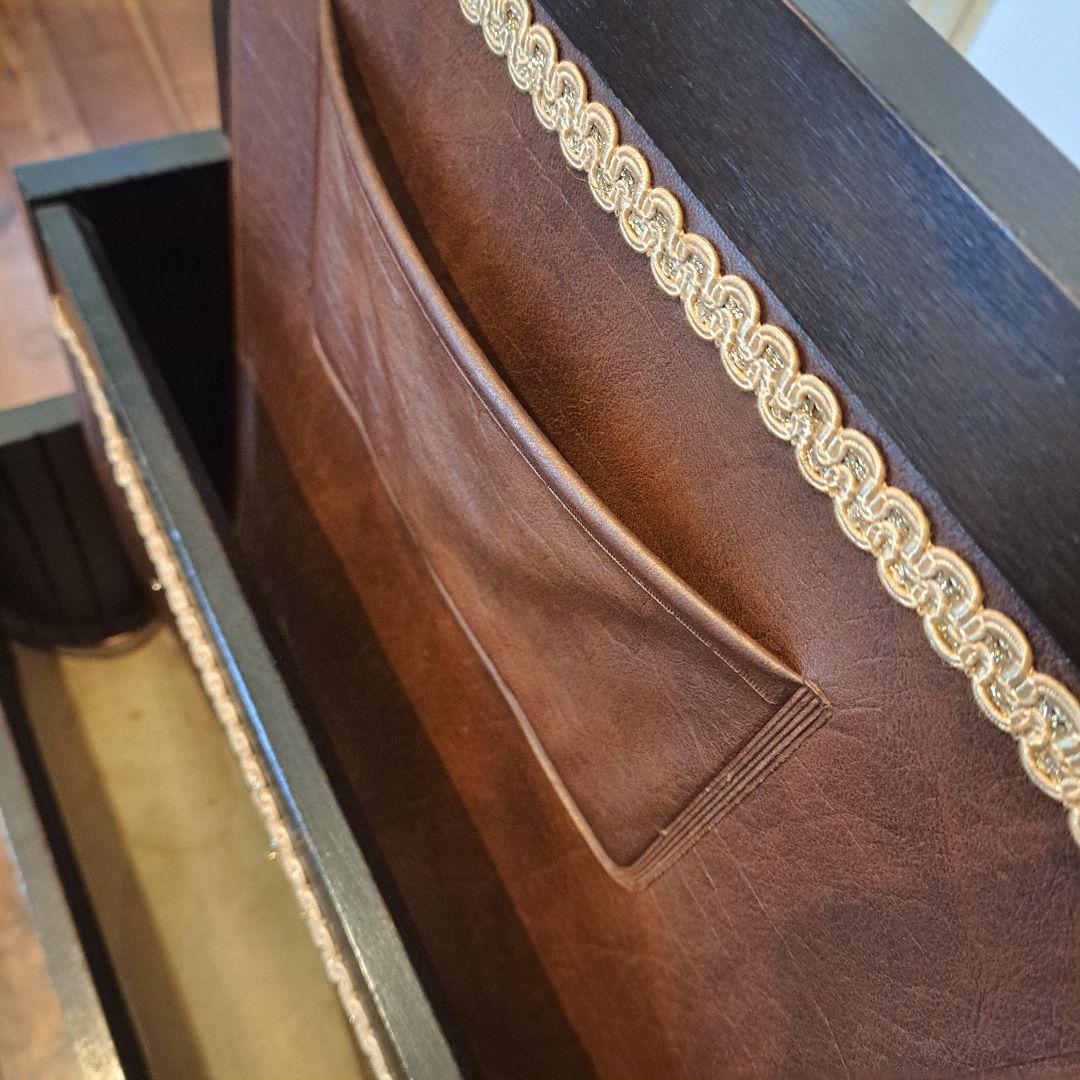 希少 オールドカリモク karimoku マガジンラック レトロ 雑誌 新聞