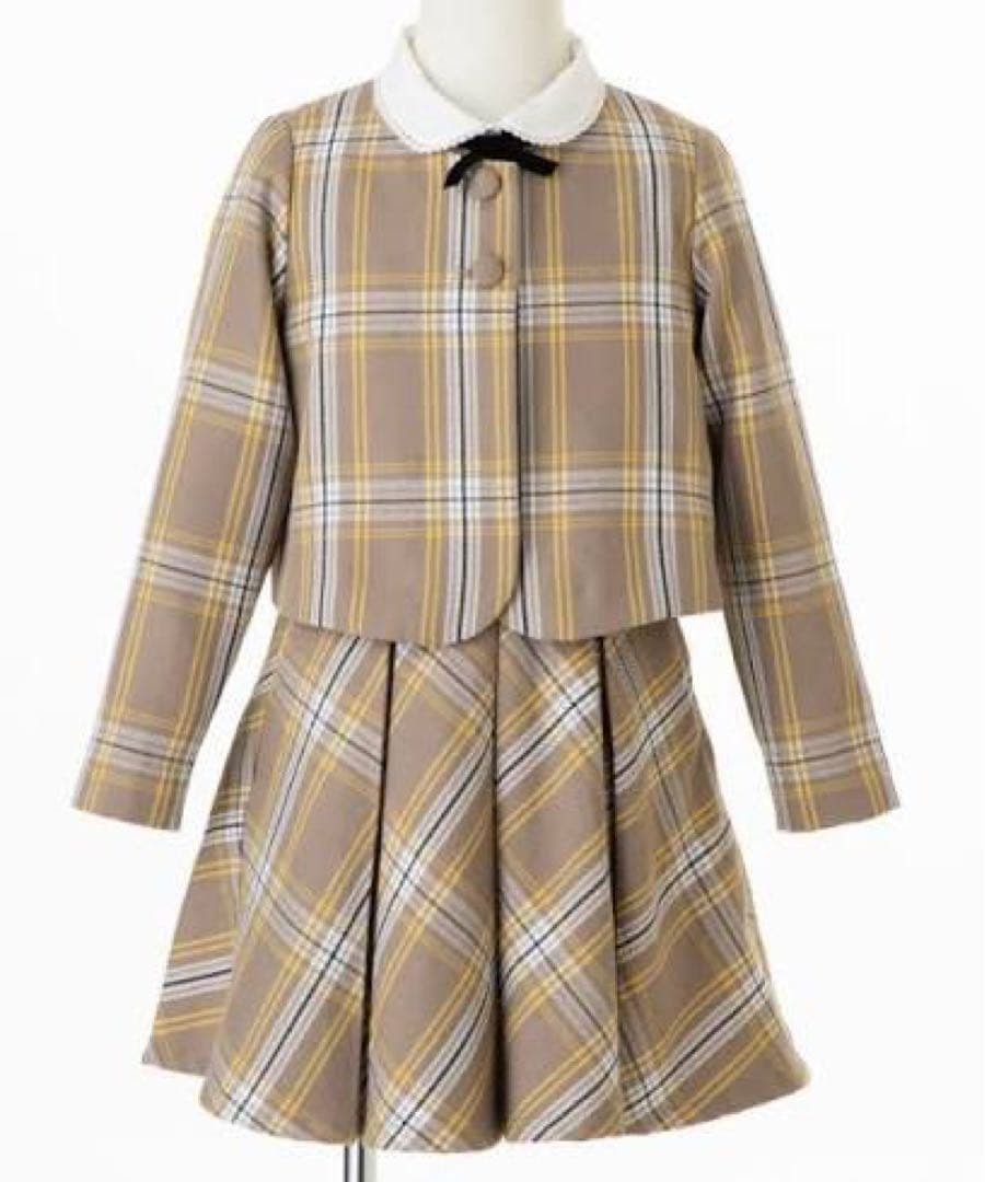 B:MING by BEAMS ビームス130 フォーマル　セットアップ シャツ