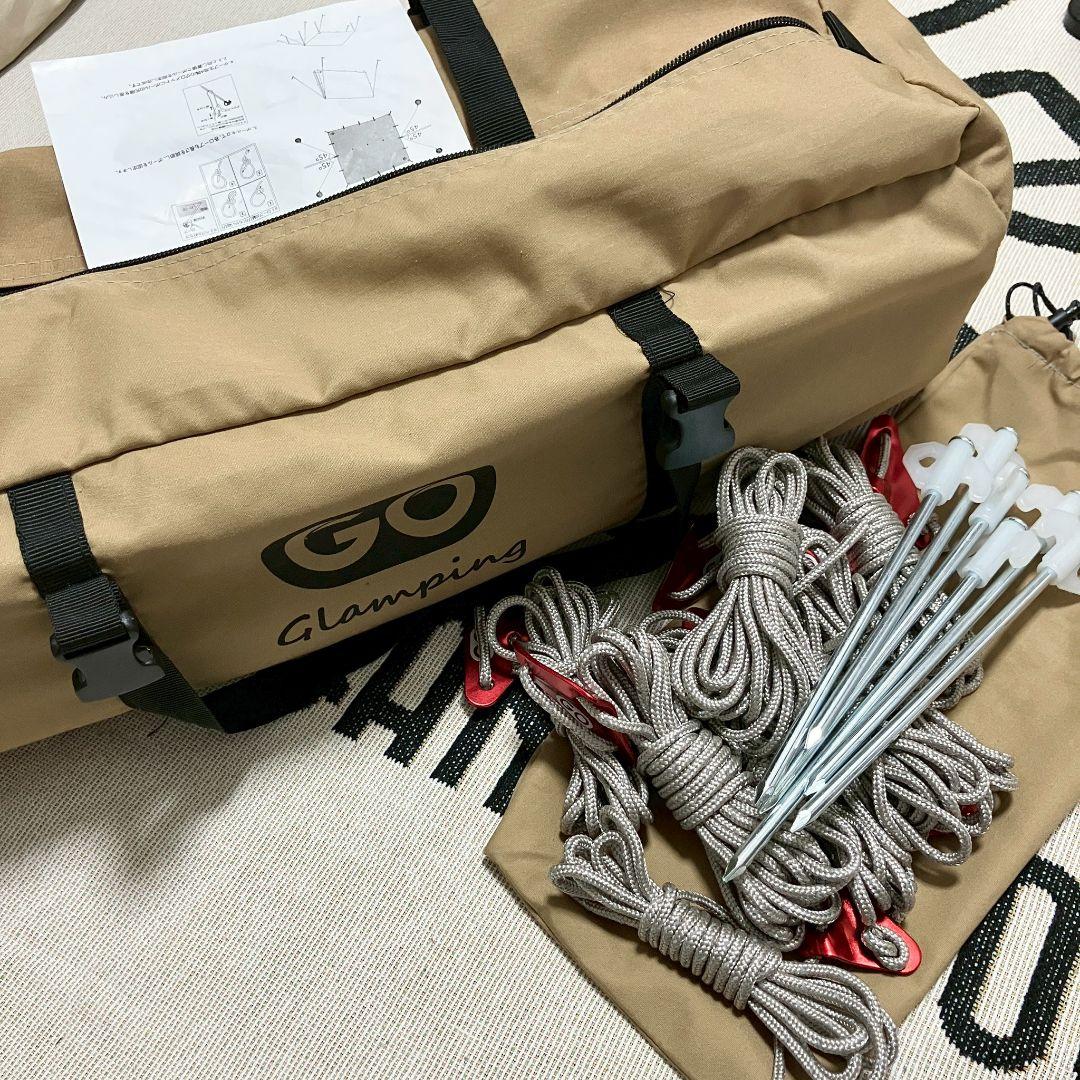 GOGlamping HENGEN スクエア タープ 正方形 レクタタープ TC