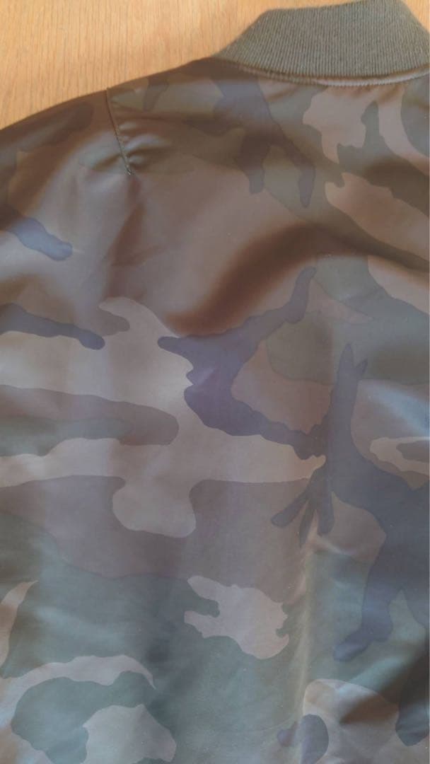 ✨アルファインダストリーズ MA-1 リバーシブル カモフラ