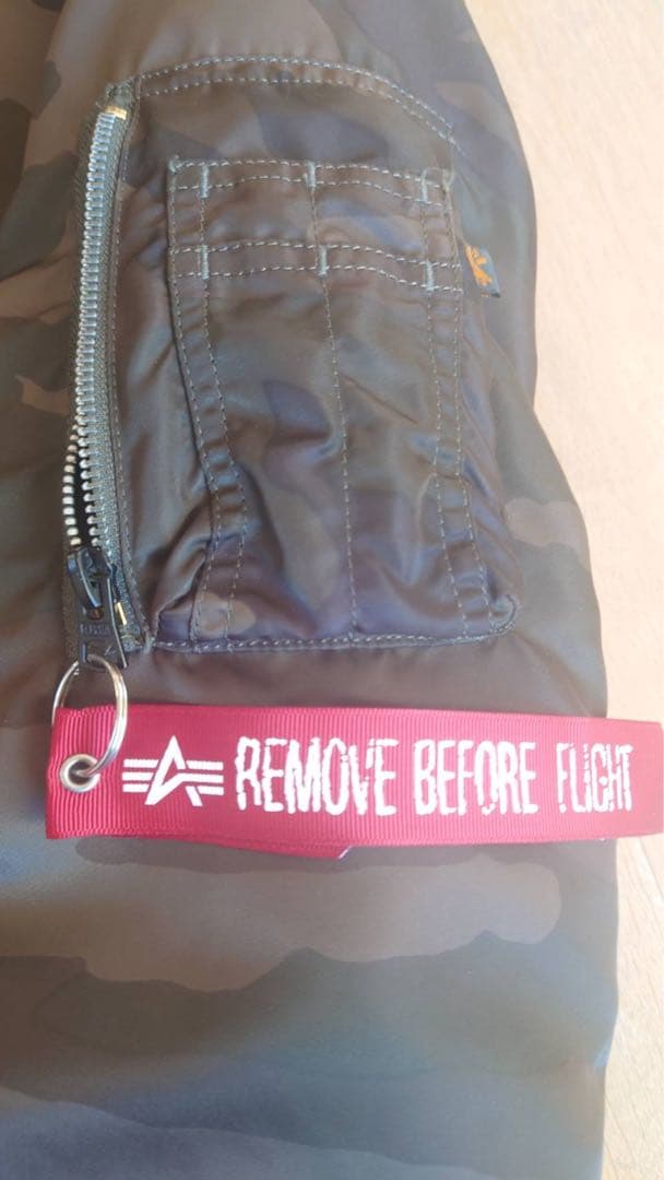 ✨アルファインダストリーズ MA-1 リバーシブル カモフラ