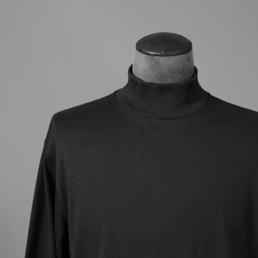 カームレンス 25AW TSHIRT004. モックネック 長袖Tシャツ