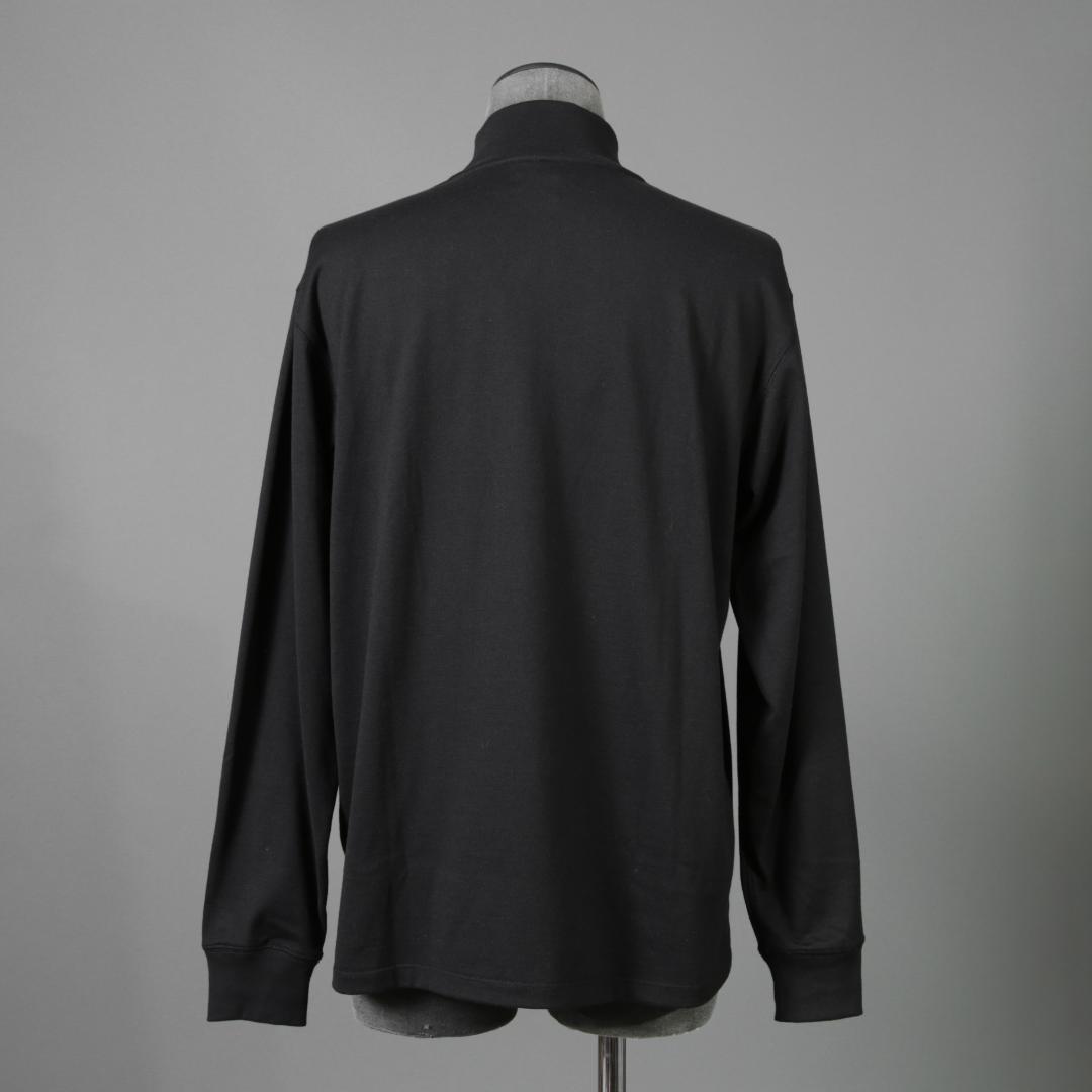カームレンス 25AW TSHIRT004. モックネック 長袖Tシャツ