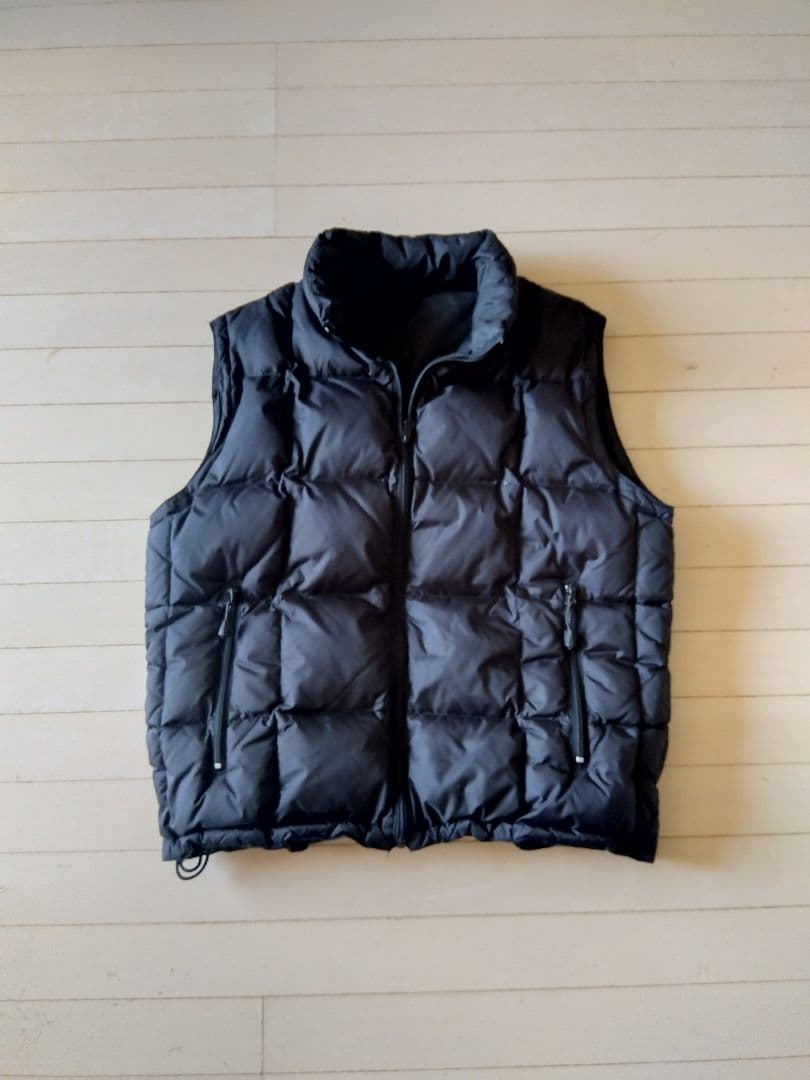 chom　90年代 オールドGAP　ダウンベスト　ブラック漆黒