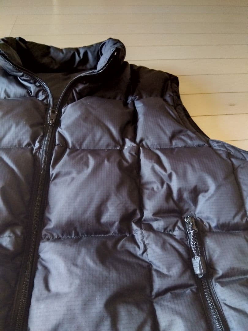 chom　90年代 オールドGAP　ダウンベスト　ブラック漆黒