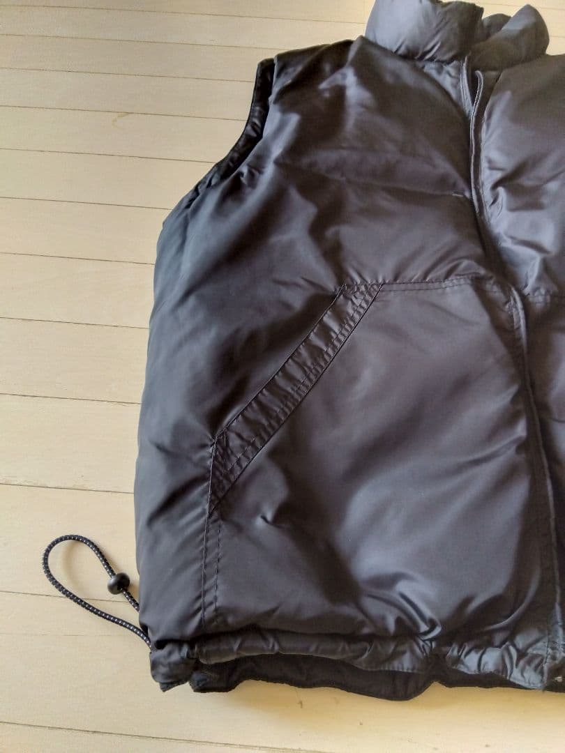 chom　90年代 オールドGAP　ダウンベスト　ブラック漆黒