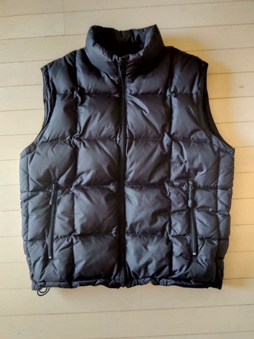 chom　90年代 オールドGAP　ダウンベスト　ブラック漆黒