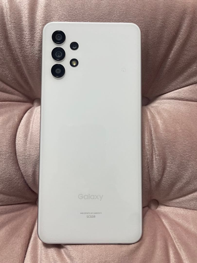 Galaxy A32 5G SCG08 ホワイト