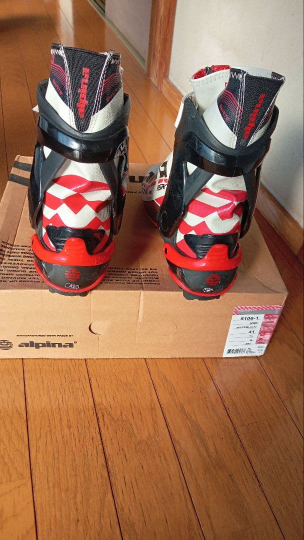 アルピナALPINAクロカンフリー用スケーティングブーツEU41